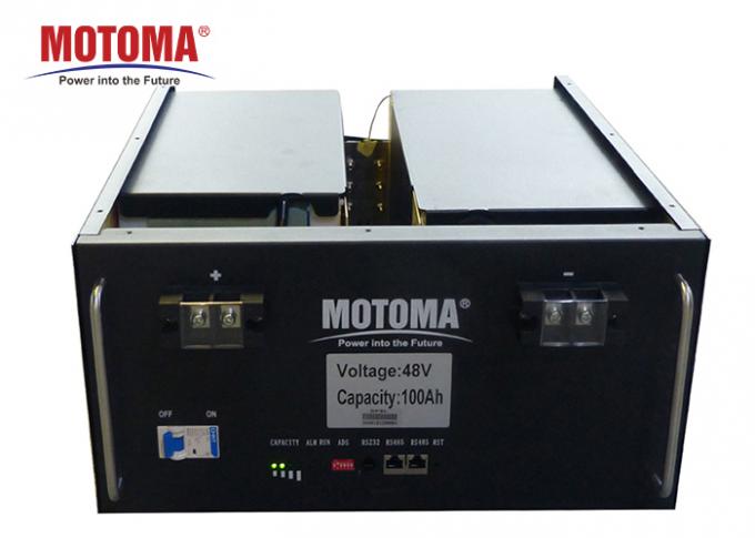 De lange Zonnebatterijen 48v 100Ah van het Cyclusdurenlithium LifePO4 voor van de Systemen van de Netmacht 0