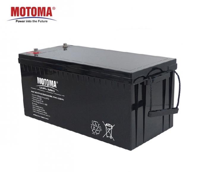 Diepe de Cyclusbatterijen van 12V 200Ah LiFePO4 MOTOMA voor rv 0