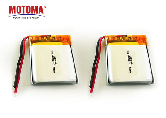 Batterij de op hoge temperatuur 3.7V710mah 6.0*30*38mm van het Lithiumpolymeer Wearable Apparatenbatterij