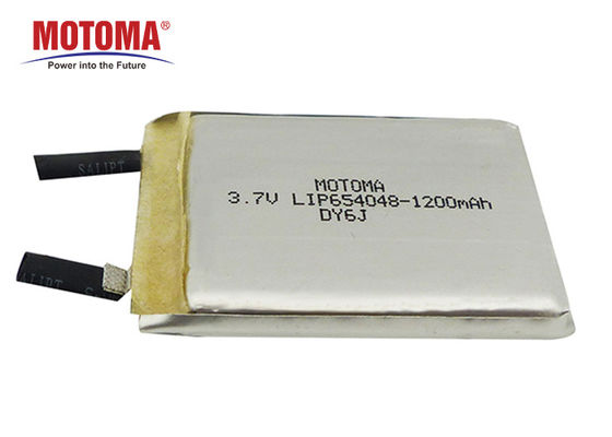 Goede prijs van het Lithiumion battery rechargeable with van 3.7V 1200mAh PCB en NTC PTC online