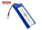 Batterij van het 500 cycli de Medische Lithium, Lipo-Batterij 3,7 V 1500mah