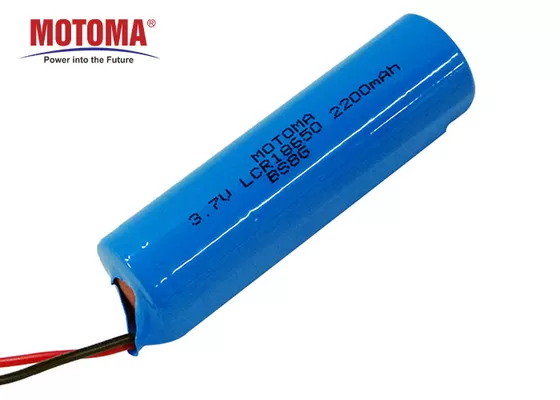 Van de het Lithium het Cilindrische Batterij 3.7V 2200mah van MOTOMA LCR18650 Lithium Ion Battery